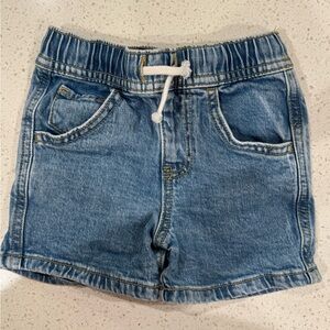 Cat & Jack  Blue Denim Drawstring Shorts
